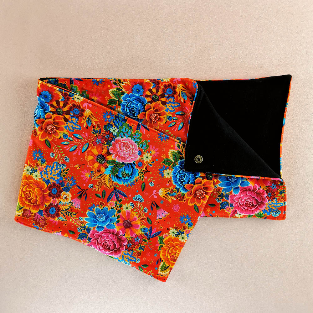 Écharpe à pression velours