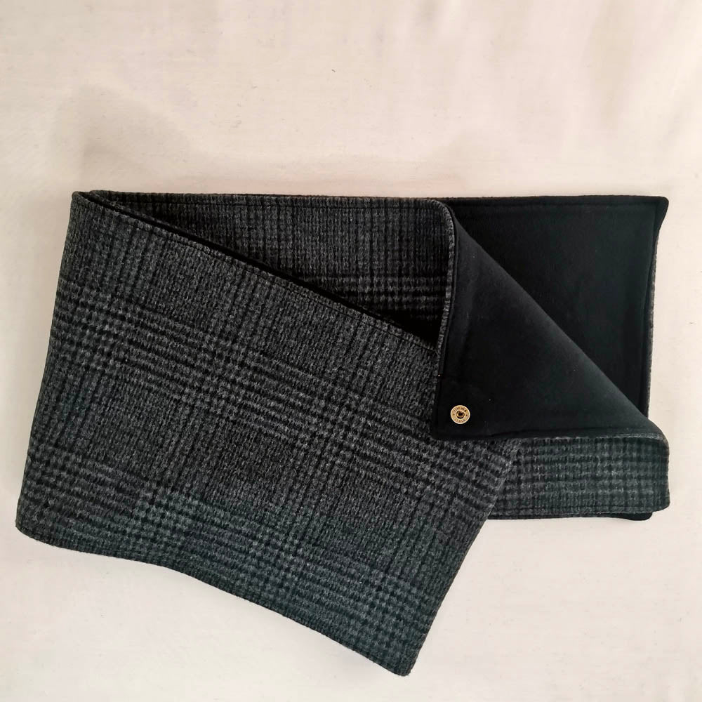 Écharpe à pression en lainage