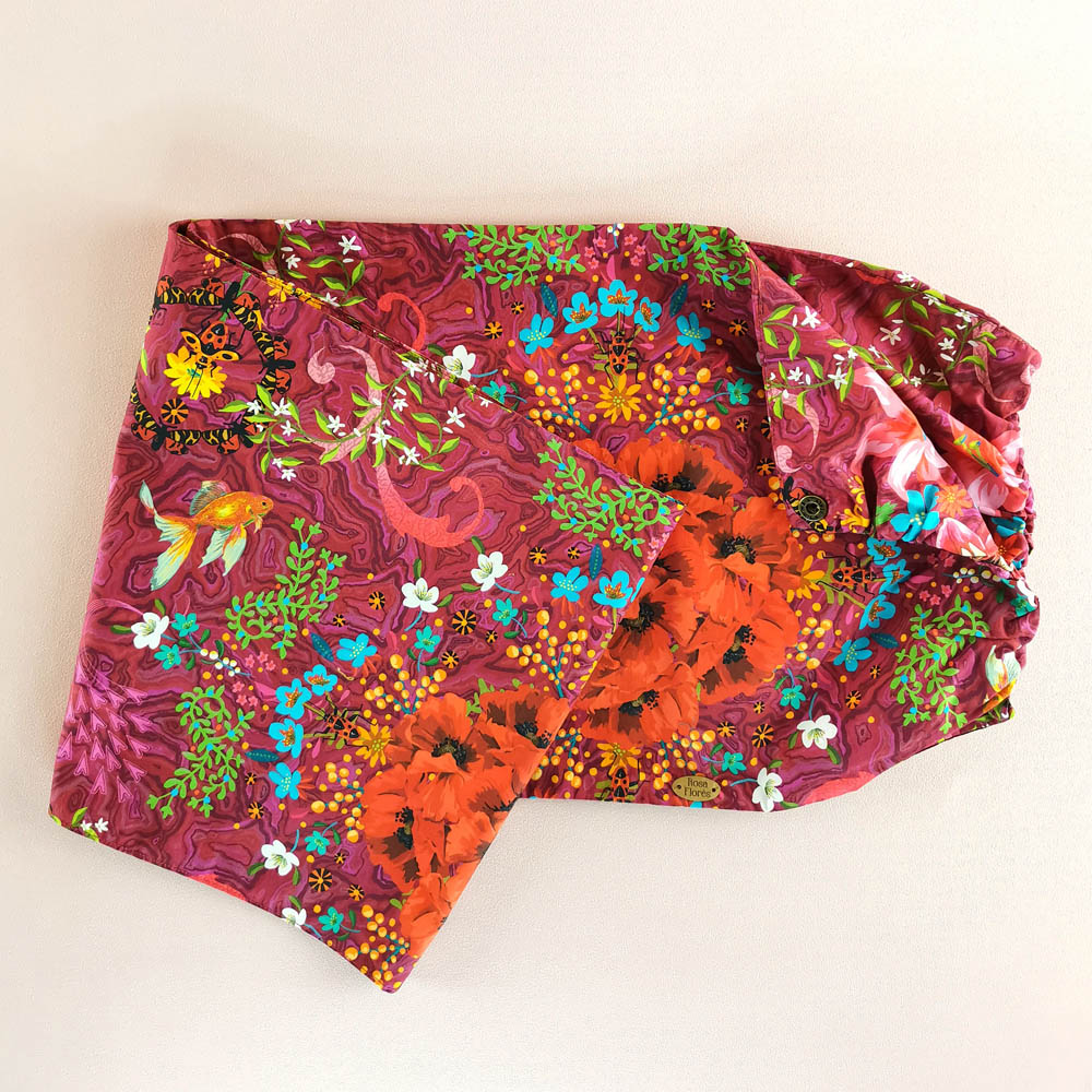 Foulard à pression