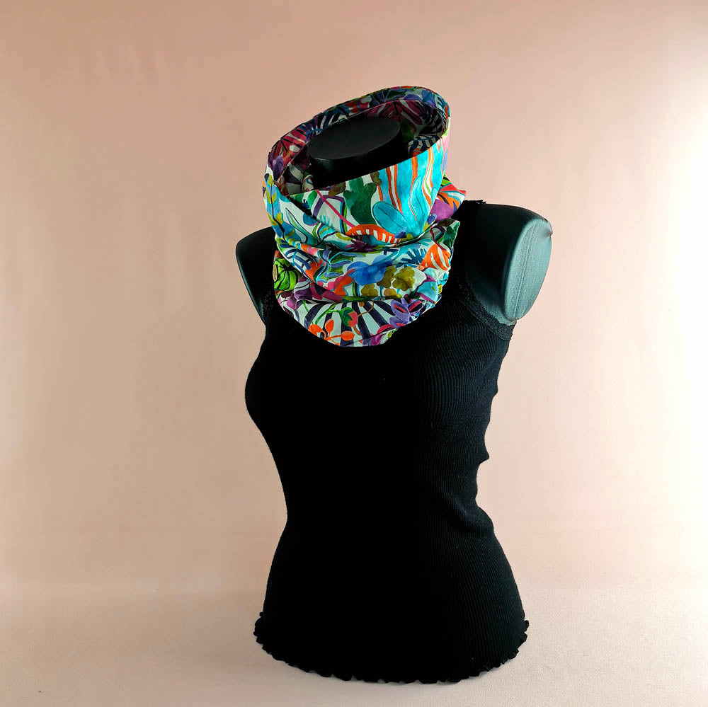 Foulard à pression